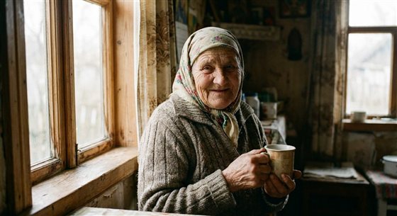 Пример страницы памяти бабушке